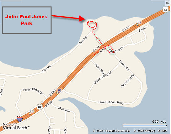 Moonlight Float Trip map