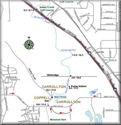 Directions into McInnish Park