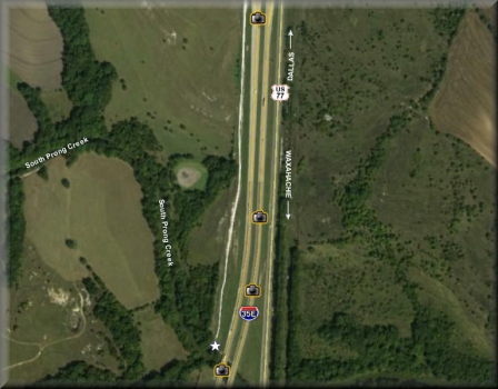 South Prong Creek Map